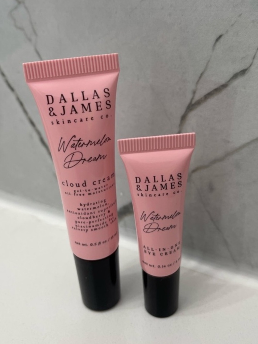 Dallas & James Watermelon Dream Cloud Cream + Eye Cream Duo NEW